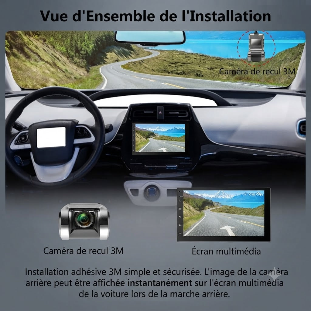 Dashcam Voiture USB — Grand Angle 170° & Vision Nocturne