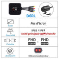 Dashcam Moto 2 Caméras Full HD — Vision Nocturne, Étanche