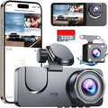 Dashcam Voiture Triple Caméra — Full HD 1080P & Vision Nocturne