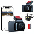Dashcam Voiture Double Caméra — Écran IPS 3", GPS & Mode Parking