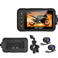 Dashcam Moto Double Caméra — Étanche IP67, Écran 3" & Enregistrement HD