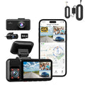 Dashcam Voiture 4K — 3 Caméras, GPS Intégré & Vision Nocturne Sony