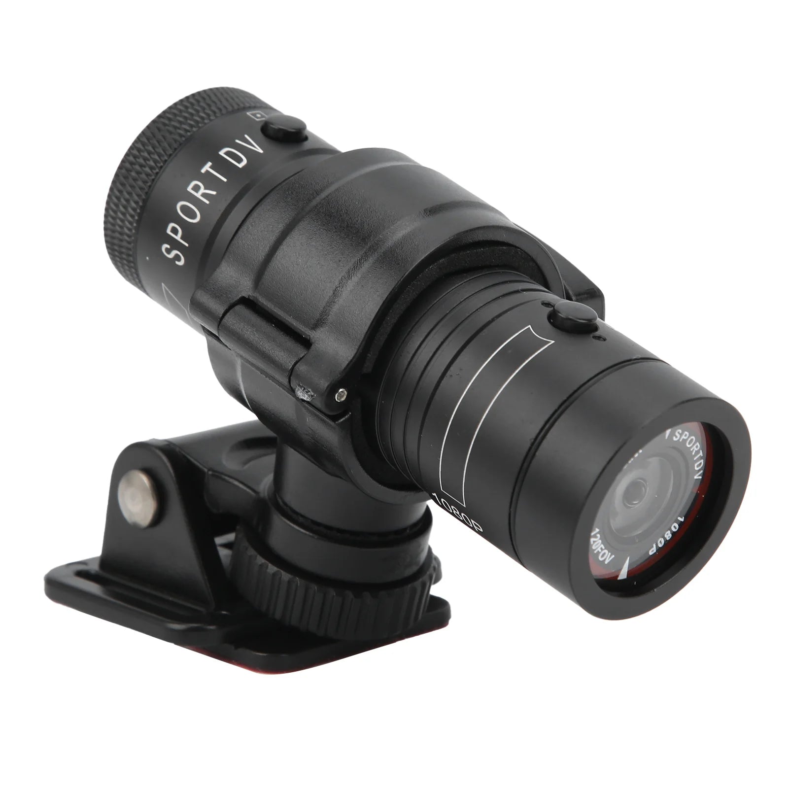 Dashcam Moto 1080P HD — Caméra Casque Étanche, Grand Angle 120°