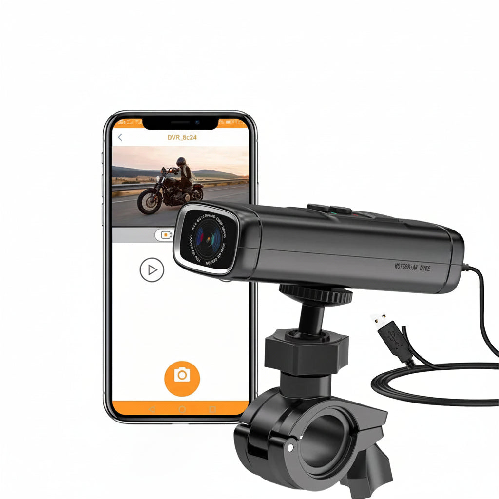 Dashcam Moto 2K 1440P — Vision Nocturne & IP66
